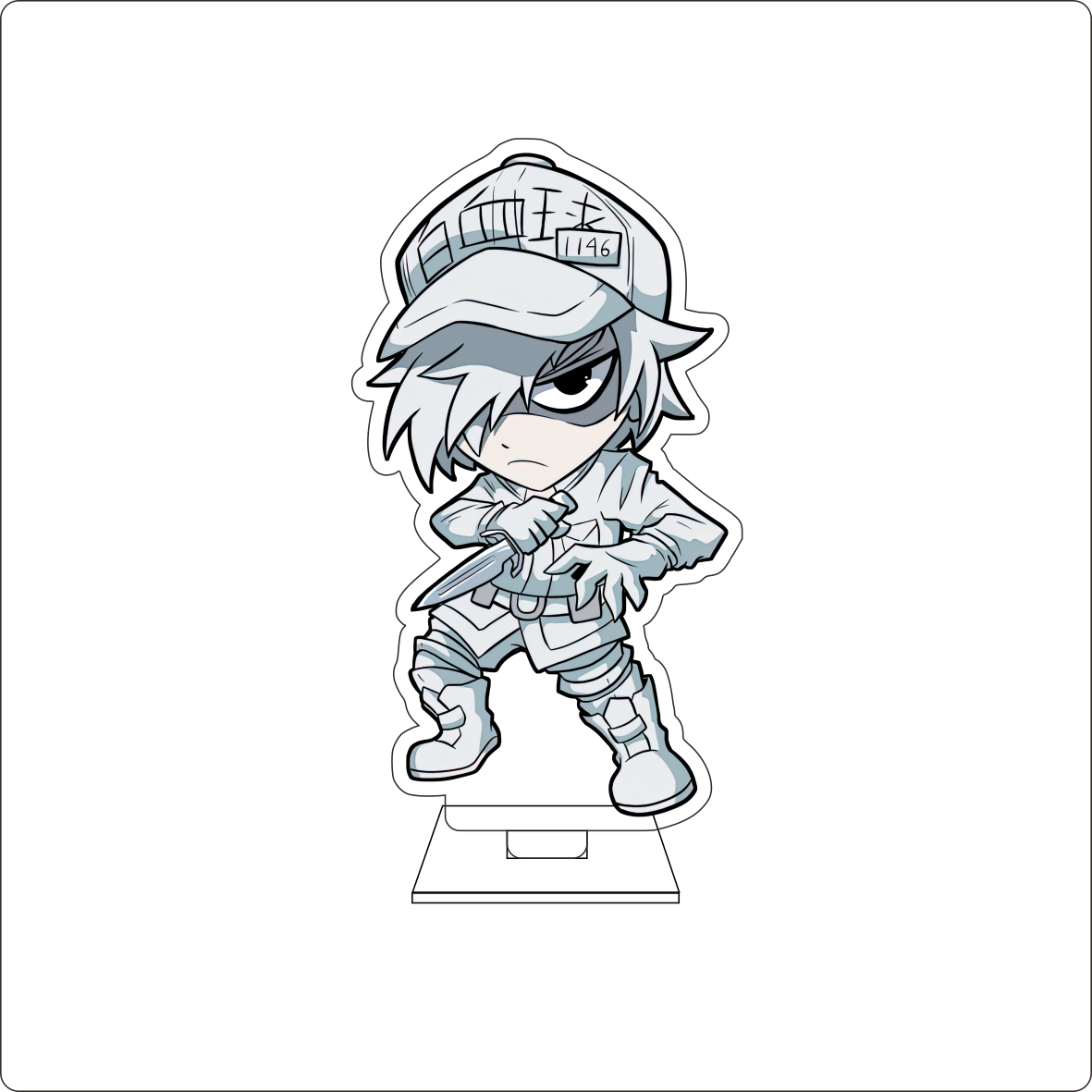 10CM Anime Cells at Work! Cosp - Anime Cosplay Cute ulasan dan harga