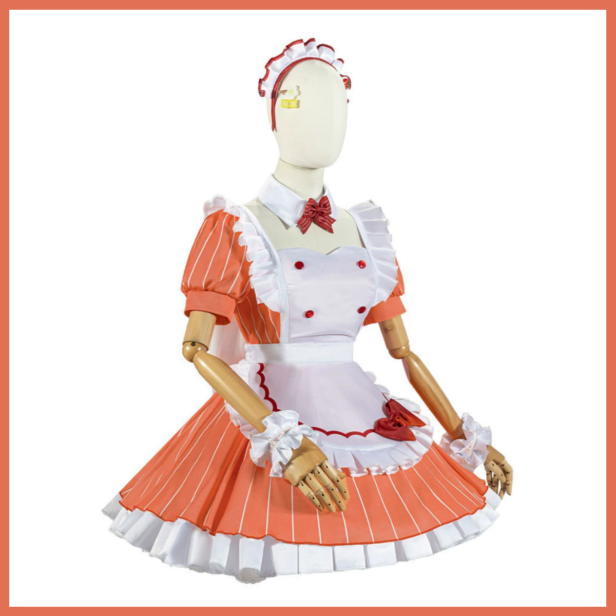 Maid Dress Lolita Skirt Wig Wo - Anime Cosplay Maid ulasan dan harga