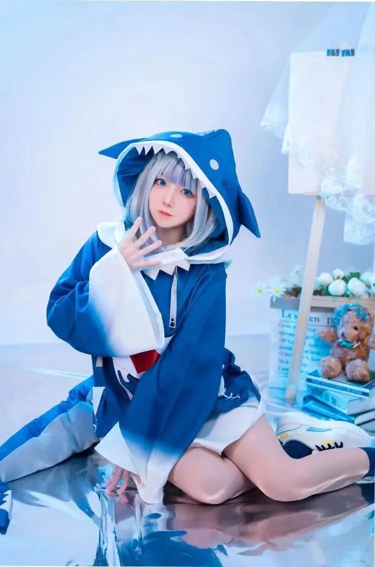 in stock Hololive ENG Gawr Gur - Re Zero Rem Wig ulasan dan harga