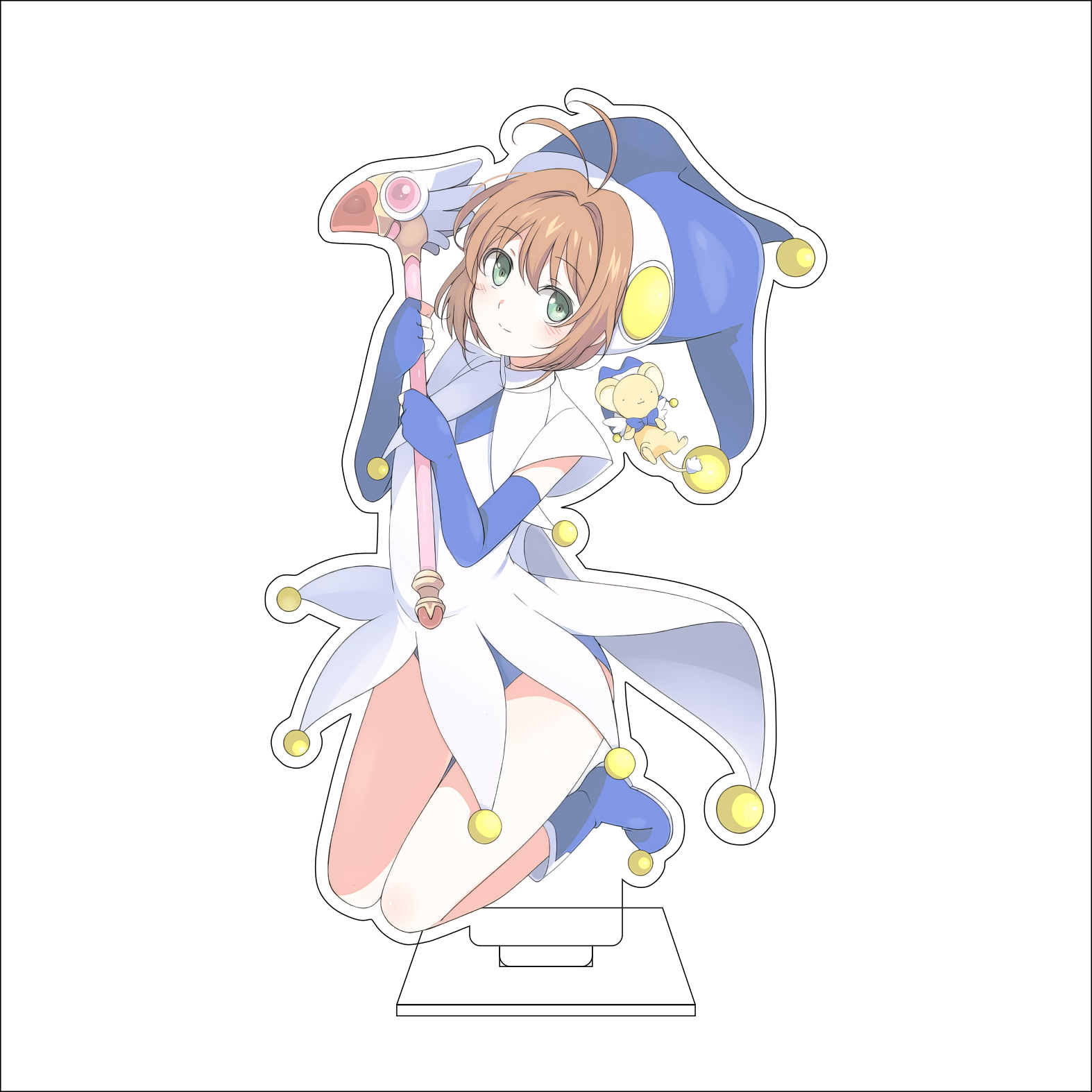 16CM Anime Cardcaptor Sakura C - Anime Cosplay Japan ulasan dan harga